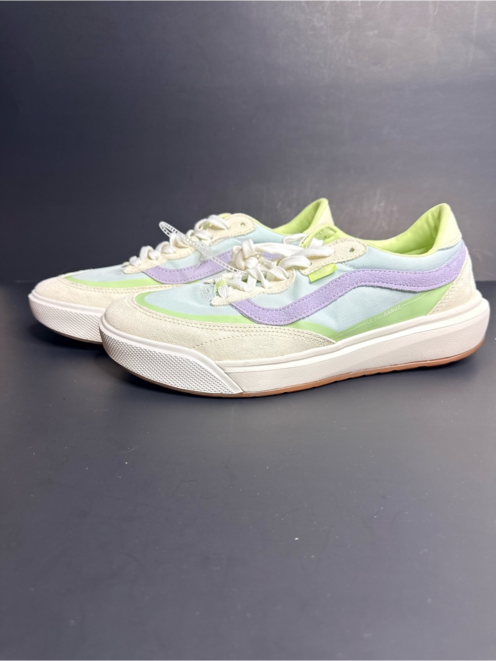 Vans MTE Sneakers Men’s 11.5 Women’s 13 Pastel Mint Lavender Suede NWOT
